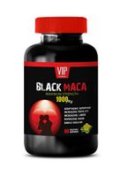 Energy Enhancement for Women - Black MACA 1000MG - Extra Strength - Black maca Root Capsules for Men - 1 Bottle 90 Vegetable Capsules