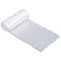 Clear Kitchen Trash Bags 4 Gallon Clear Plastic Garbage Bag for Kitchen, Home, Office, Bathroom 48 Pack