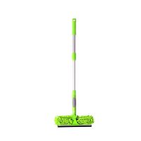 THBEIBEI Stainless Steel All-Purpose Squeegee Rotatable Adjuatable Length For Car Window Glass Floor Mirror Cleaner Greeen 8027cm
