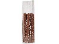 High Barrier Hard Bottom 2.1 M - High Barrier 2-3/4x2x10 Clear Cello 1 Lb Hard Bottom Cello Bags 2.1 mil (100 Bags) - Wraps-CHB1