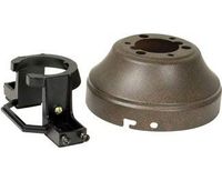 Craftmade CMA-BN Flush/Close Mount Adapter, Brushed Nickel (5.125" D x 2.5" H)