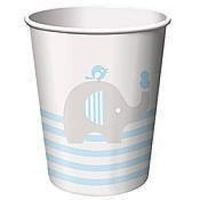 Club Pack of 96 Little Peanut Boy Blue Baby Shower Hot and Cold Cups 9 OZ.