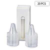 Ear Thermometer Probe Covers Refill Caps Lens Filters for All Braun ThermoScan Models and Other Types of Digital Thermometers Disposable Covers 20 PCS
