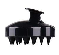 Multi-use Silicone Shampoo Massage Brush,for Human Hair&Pets,Reduce Stress|Promotes Hair Growth (Black)
