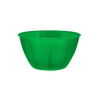Party Essentials N244813 Plastic Small Serving Bowl, 24-Ounce Capacity, Green (Case of 48)