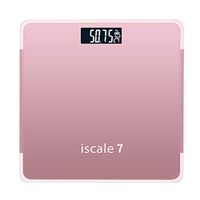 DQIDH Home Electronic Scale Classic Weight Scale Electronic Body Scale Adult Health Human Body Weighing Backlight Display Ultra-Thin,Pink