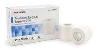 McKesson Silk-Like Cloth Medical Tape 2" X 10 Yds. 10 Boxes, 6 Rolls/Box 100202