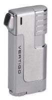 Vertigo by Lotus Governor Pipe Lighter w/Pipe Tamper & Pouch (Chrome)