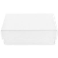 10 Pack - White Swirled Cotton Filled Medium Jewelry Gift Box