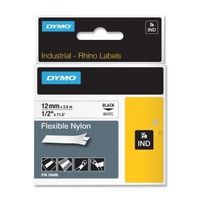 LABEL, DYMO RHINO, WHITE 1/2X11.5'