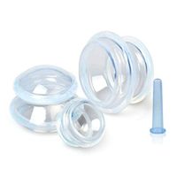 Chinese Acupuncture Cupping Therapy Set Fda Approved, Anti Cellulite Cupping Therapy Set, Cupping Therapy Sets Silicone Professional, Massage Therapy Cupping Set, Eye and Face Vacuum Massage Cup Kit