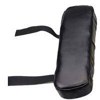 Refaxi Wheelchair Armrest Pad,PU Leather Cover Elbow Pain Relief Cushion for Office Pressure Relief (1pcs)