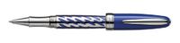 Laban Enamel Blue Ovals Rollerball Pen - LMB-R200-5BL