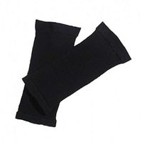 Exteren ToneUp Arm Shaping Slimming Compression, Women Elastic Arm Sleeve Shaper Support Wrap Calories Off/Massage Buster Shaperwear (Black)