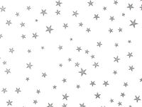 Special Occasion Cello Rolls - 40"x100' Silver Stars Cello Roll 1.0 mil (2 Rolls) - WRAPS-CR40SIS