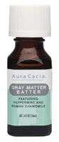 Aura Cacia Essential Solutions Oil Blend, Gray Matter Batter, 0.5 Fluid Ounce (Pack of 2)