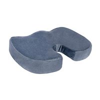 E-Living Store Coccyx Seat Cushion Orthopedic, Luxury Chair Pillow, Memory Foam, for Back Pain Relief & Sciatica & Tailbone Pain Back Support with Machine Washable Cover