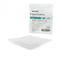 McKesson Performance Island Dressing 4"X4" Pad 6"X6" Overall Sterile Adhesive Brd - Model 61-89066 by McKesson