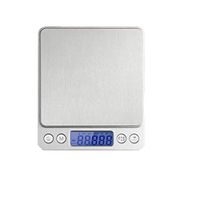 ZYY Digital Kitchen Scales，High-Precision Gold Jewelry Scale 500g Stainless Steel Home I2000 Electronic 0.01g Heavy