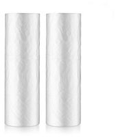 Basix [680 Count] Clear Disposable Plastic Produce Bags On A Roll 12" X 20" Size Great for Fruits, Vegetables, Grocery, Bread, Storage, Pastries, 1 Roll