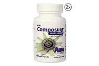 The AIM Companies Composure Neuro Health 60 Capsules (2 Bottle) Helps Maintain Neuro Health