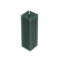 Aromas Factory Square Pillar Baroque Candle 10 oz - Peppermint and Eucalyptus