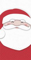 Design Design Hankies Pocket or Purse Tissue Packets Bundle of 6 (Merry Santa)