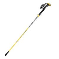 Crutches Outdoor Trekking Poles Carbon Fiber Ultra Light Telescopic Folding Lock Carbon Fiber Climbing Rock Climbing Cane (Color : Yellow, Size : 35cm)