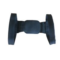 Humpback Correction, Straight Back Shoulder Strap Invisible Breathable Inner Wear Correction Belt Back Stretch Orthopedic Belt,Black