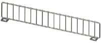 Gondola Shelf Divider Fence Chrome Lozier Madix Made in The USA 21"L x 3"H Lot of 50 New