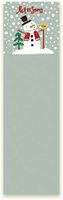Primitives By Kathy 2.75 Inches x 9.50 Inches Paper Let It Snow List Notepad Gift Accessory