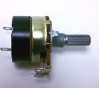 Potentiometer 24mm B5k 5k pot w/ 5A AC on/off Switch
