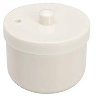 Dental Needle Sterilization Box With Net Sterilization Box Needle Cleaning Immersion Box High Temperature Sterilization (white)