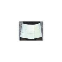 White, Lg (36"-44") 8" Lumbo Supp W/Insert Pocket