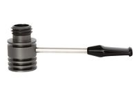Radiator Pipes Stubby Straight Tobacco Pipe Frame - Gunmetal