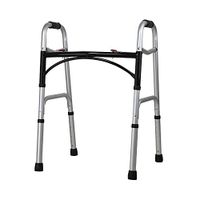 Lyqqqq Wheelless Seatless Walker Elderly Walker with Hand Brake Adjustable Height Rehabilitation Walker