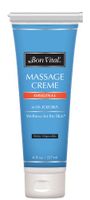 Bon Vital' Original Massage Crème for a Versatile Massage Foundation to Relax Sore Muscles & Repair Dry Skin, Revitalize Skin and Lock in Moisture, Allows for Muscle Manipulation, 8 Ounce Tube - BVORIGC8ZT