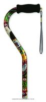 Offset Handle Aluminum Cane, Offset Cane Casino, (1 EACH, 1 EACH)
