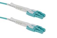 20M LC-LC OM4 40G 50/125 Multimode Duplex Uniboot Push-Pull Tab Fiber Patch Cable