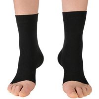 Plantar Fasciitis Socks, 20-30 mmHg Foot Care Compression Sleeve for Men Women, Compression Socks for Arch Support & Ankle Brace, Eases Swelling & Heel Spurs, Pain Relief, Injury Recovery, Black S