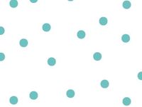 Pack Of 1, 40"X100' Large Aqua Dots Classic Print Cello Rolls 1.0 Mil Made In USA