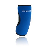 Rehband Basic Line Elbow Support - Medium - Elbow Brace for Tendinitis, Tennis Elbow + Joint Support - Boosts Circulation - Helps Prevent Inflammation + Muscle Strains - 1 Neoprene Elbow Sleeve