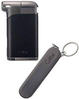 Pacific Lighter and Sherlock Pipe Tool in an Attractive Gift Box Warranty Black Gunmetal