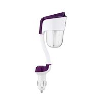 YFINE USB Car Essential Oil Diffuser Mini Portable Aromatherapy Cologne Taste Aroma Fragrance Humidifier Air Purify Freshener (Color : Purple)