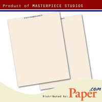 Masterpiece Ivory Business Card - 25 Sheets