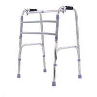 Rehabilitation Walker Folding Non-Slip Mat and Comfortable Armrest -Walking Aids for Elderly, Seniors, Handicap, Disabled,Max 180 kg(400 lbs)