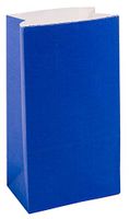 Party Favor Bag - 50 Piece Navy Blue Kraft Paper Treat Bags Ideal for, Lunch, Gift Bags Birthday Parties, Easter or Baby Showers - 5 x 3 x 9 Inch (50 Pack)
