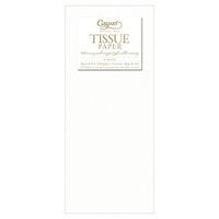 Caspari Solid Tissue Paper in White, 24 Sheets Included