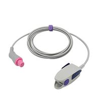 Compatible Artema SpO2 Sensor Reusable 9.8 ft Connector