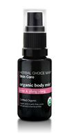 Herbal Choice Mari Organic Body Mist, Rose & Ylang Ylang; 0.5floz Glass